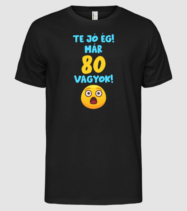  minta fekete pólón
