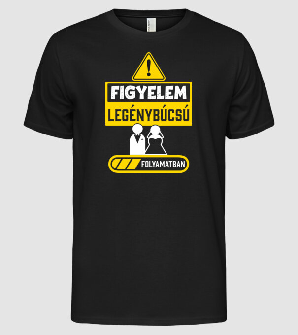  minta fekete pólón