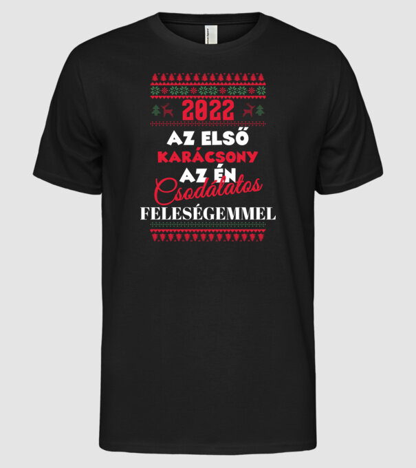  minta fekete pólón