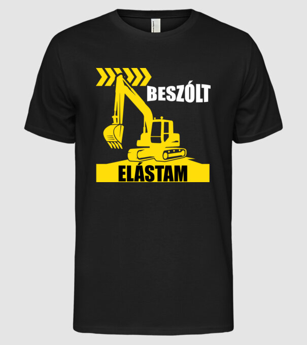  minta fekete pólón