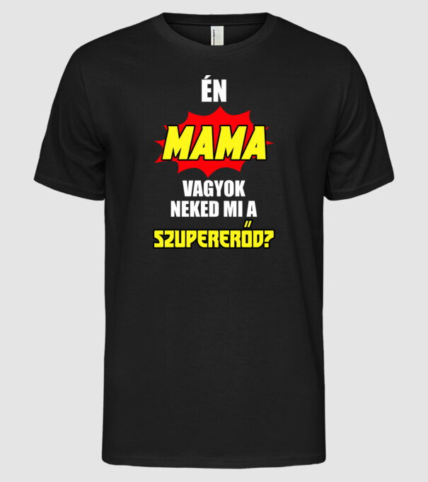  minta fekete pólón