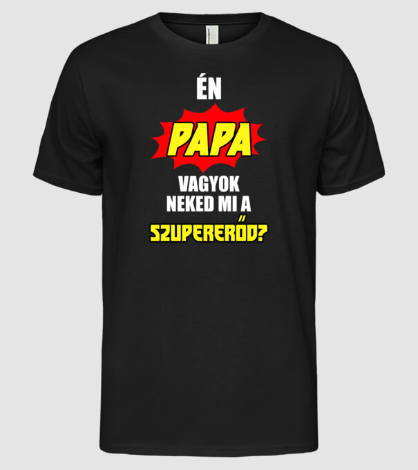  minta fekete pólón