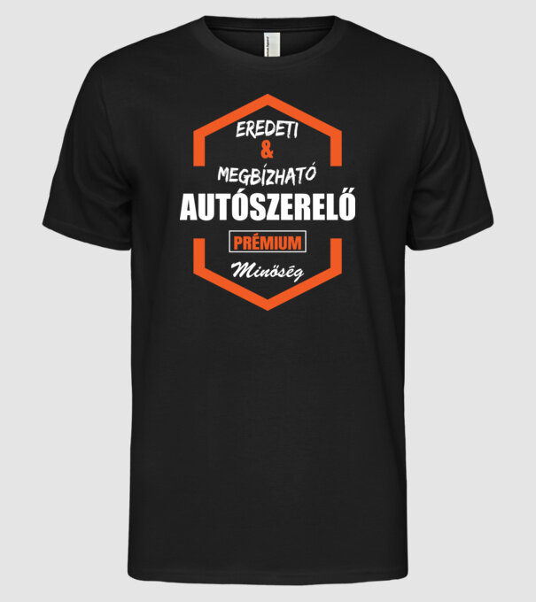  minta fekete pólón