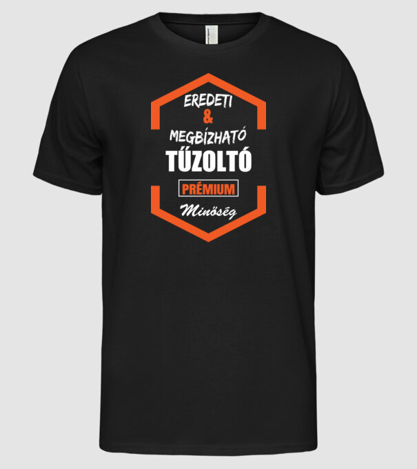  minta fekete pólón