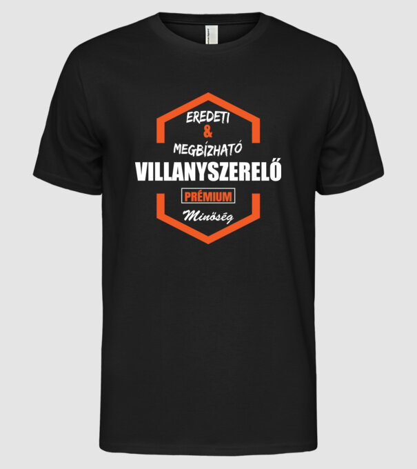  minta fekete pólón