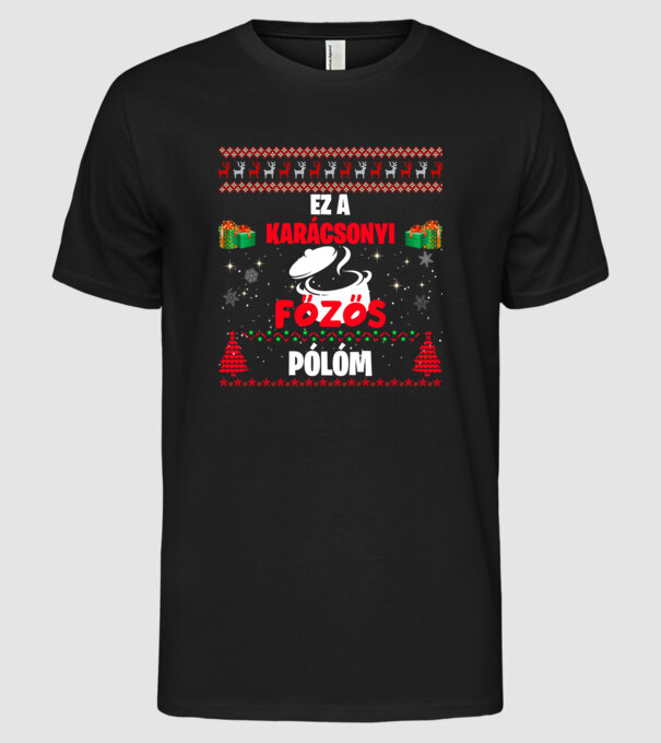  minta fekete pólón