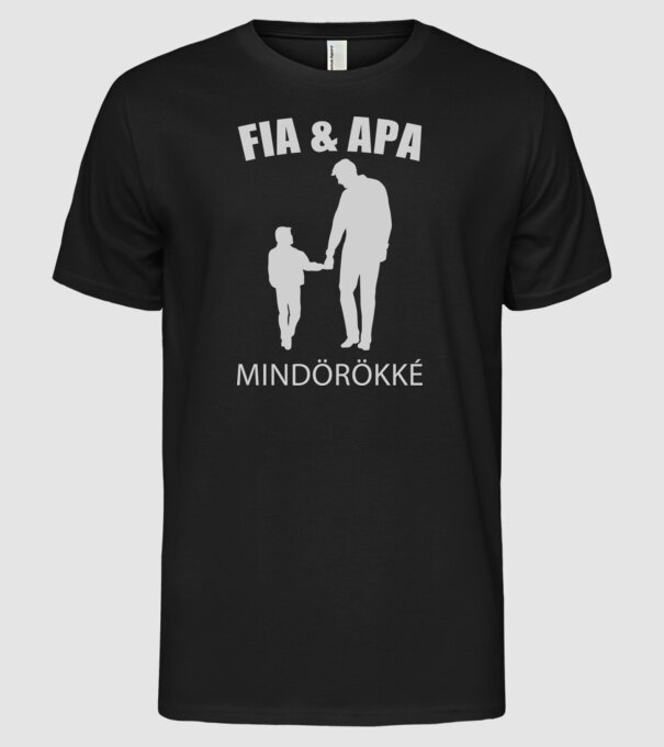  minta fekete pólón
