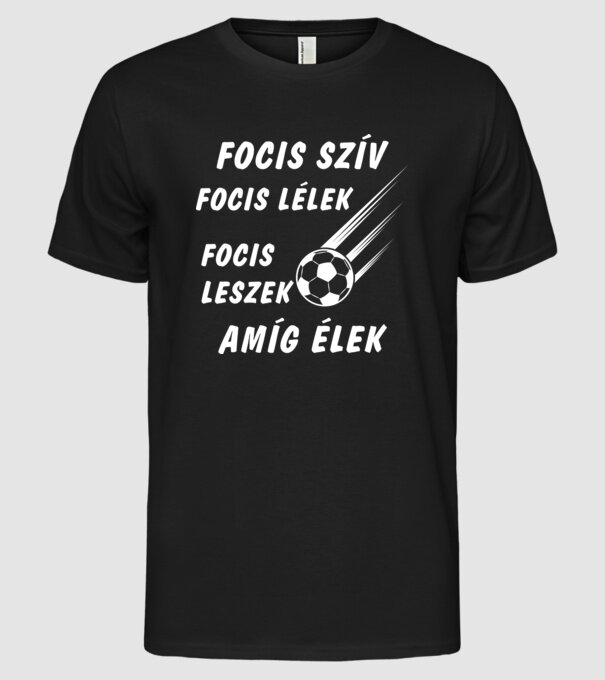  minta fekete pólón