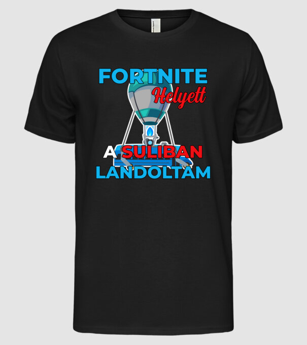  minta fekete pólón