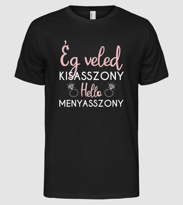  minta fekete pólón