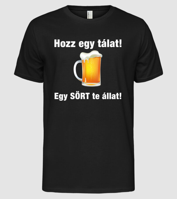  minta fekete pólón