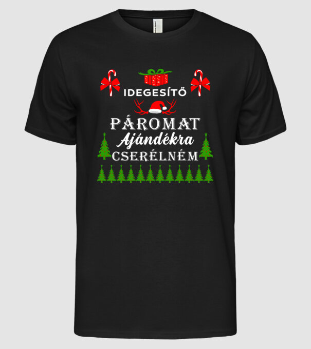 minta fekete pólón