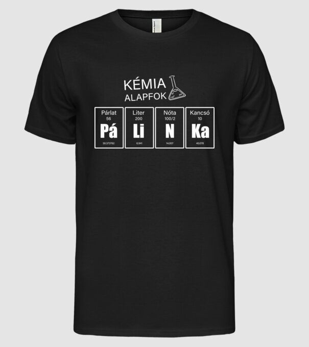  minta fekete pólón