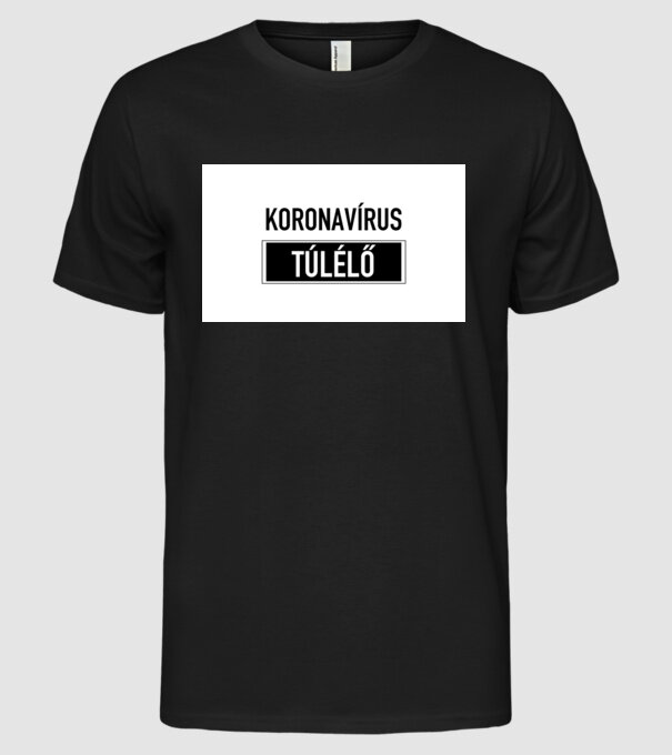  minta fekete pólón