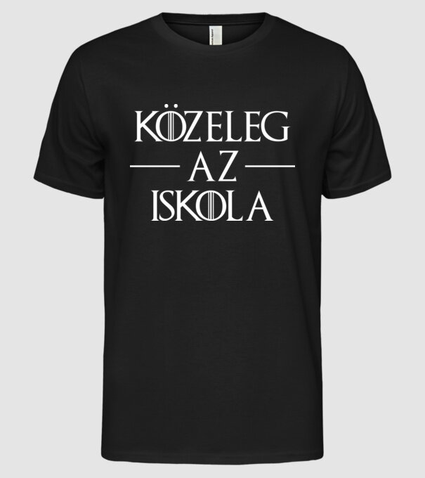  minta fekete pólón