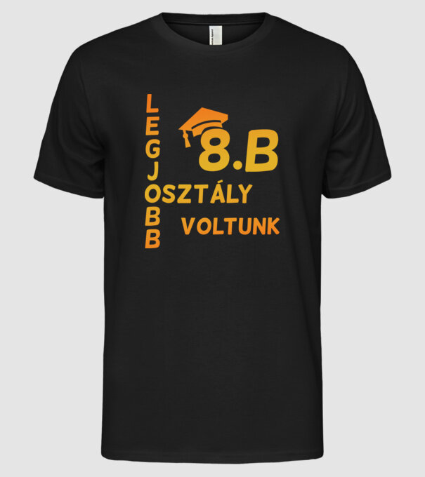  minta fekete pólón