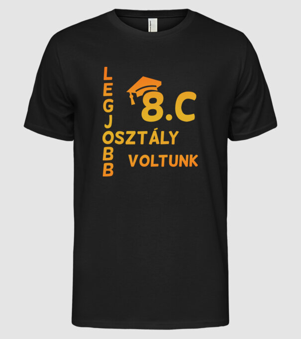  minta fekete pólón