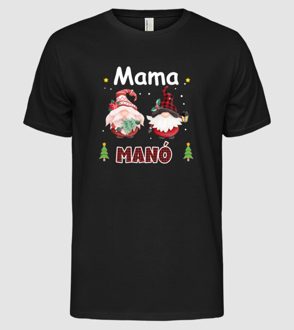  minta fekete pólón