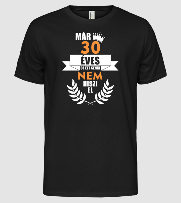  minta fekete pólón