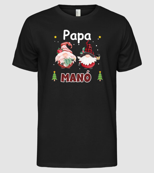  minta fekete pólón