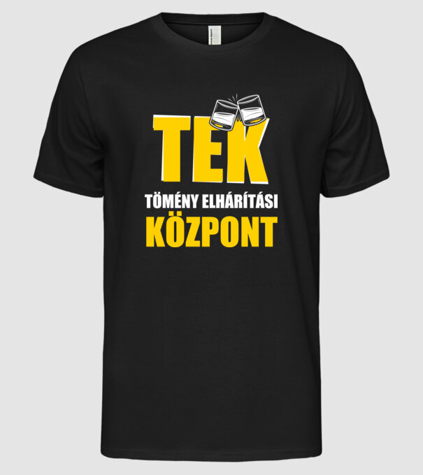  minta fekete pólón