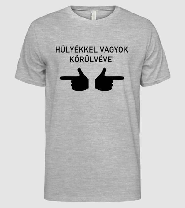  minta szürke pólón
