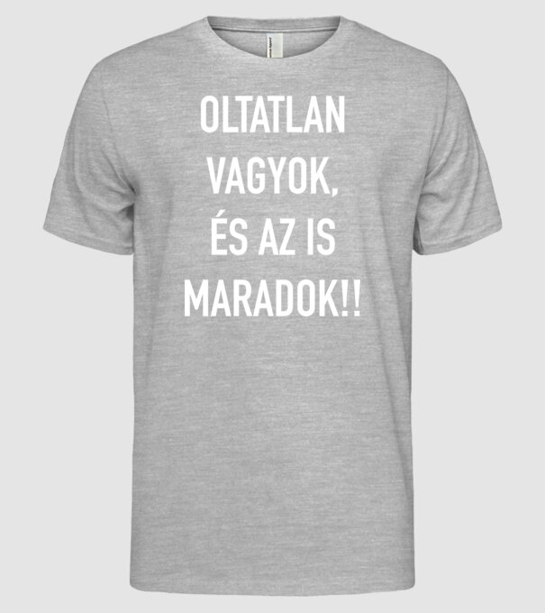  minta szürke pólón