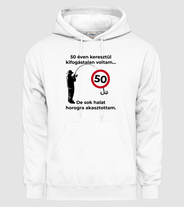  minta fehér pólón