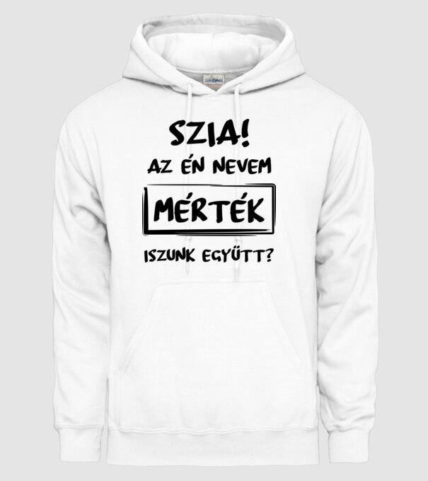  minta fehér pólón