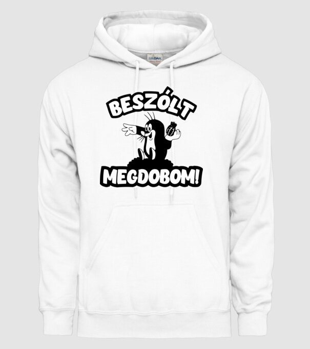  minta fehér pólón