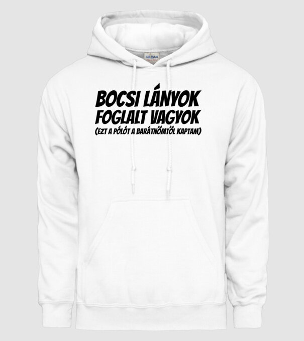  minta fehér pólón