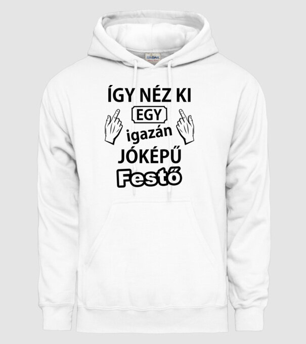  minta fehér pólón