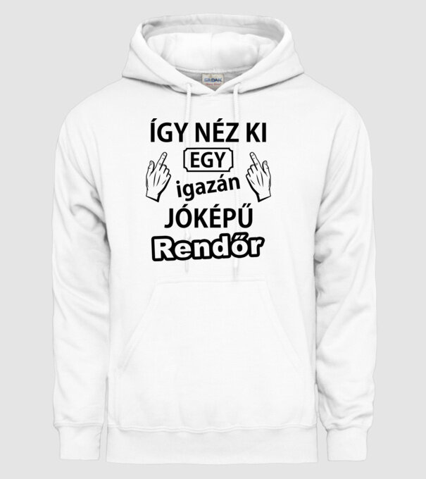 minta fehér pólón