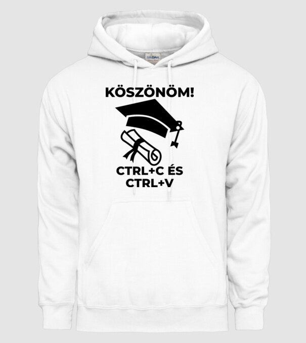  minta fehér pólón