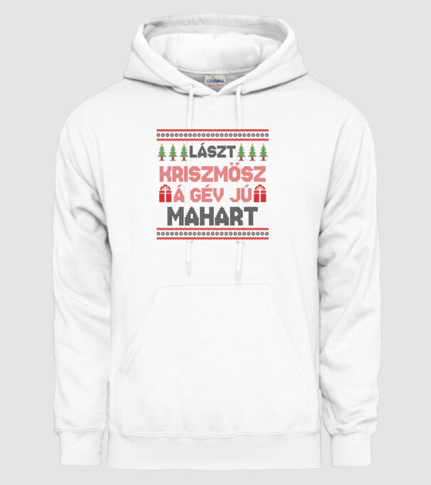  minta fehér pólón