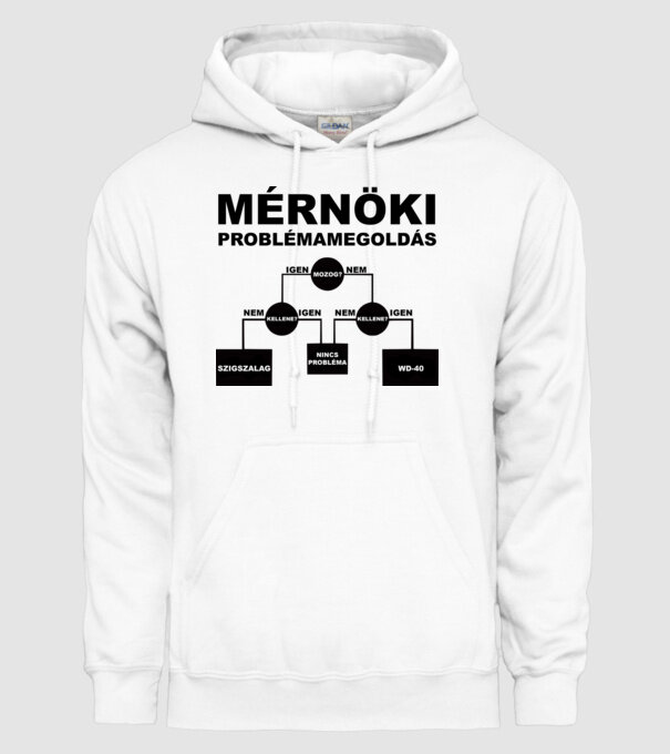  minta fehér pólón