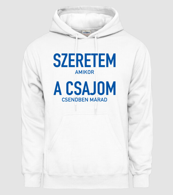  minta fehér pólón