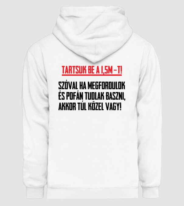  minta fehér pólón