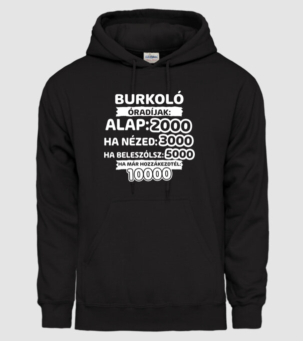 minta fekete pólón