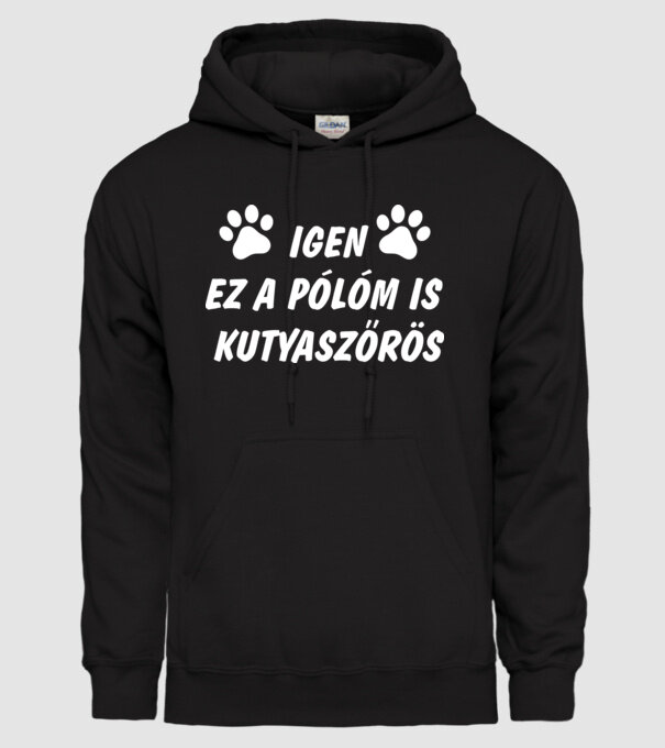  minta fekete pólón