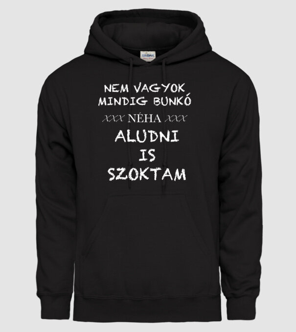  minta fekete pólón