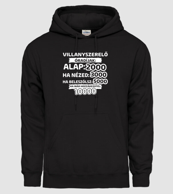  minta fekete pólón