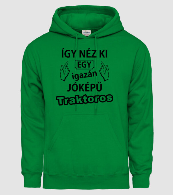  minta zöld pólón
