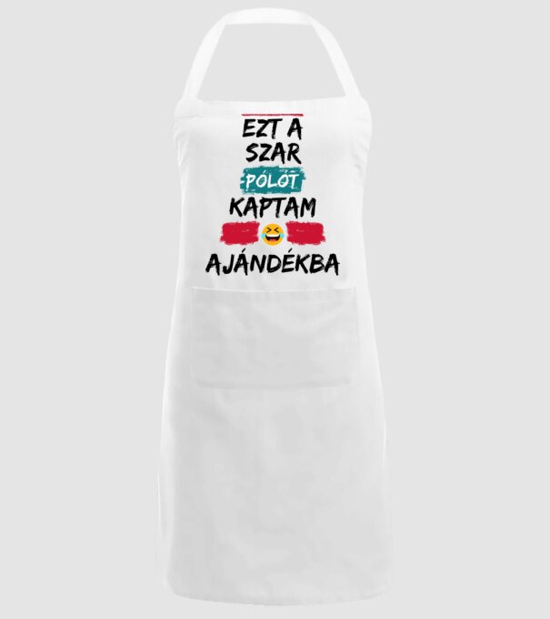  minta fehér pólón