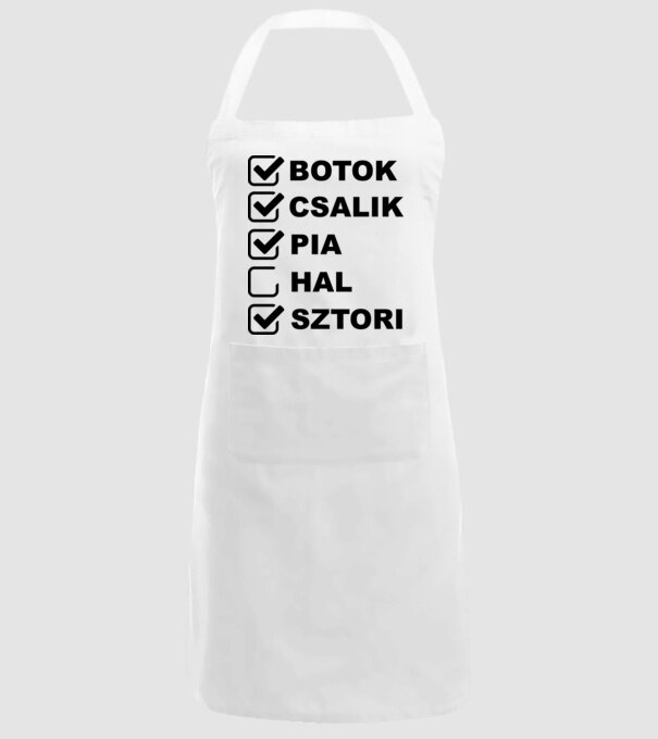  minta fehér pólón