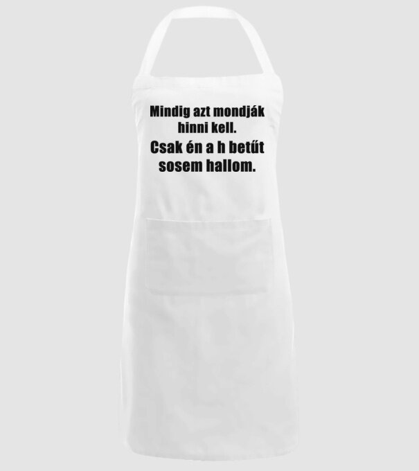  minta fehér pólón