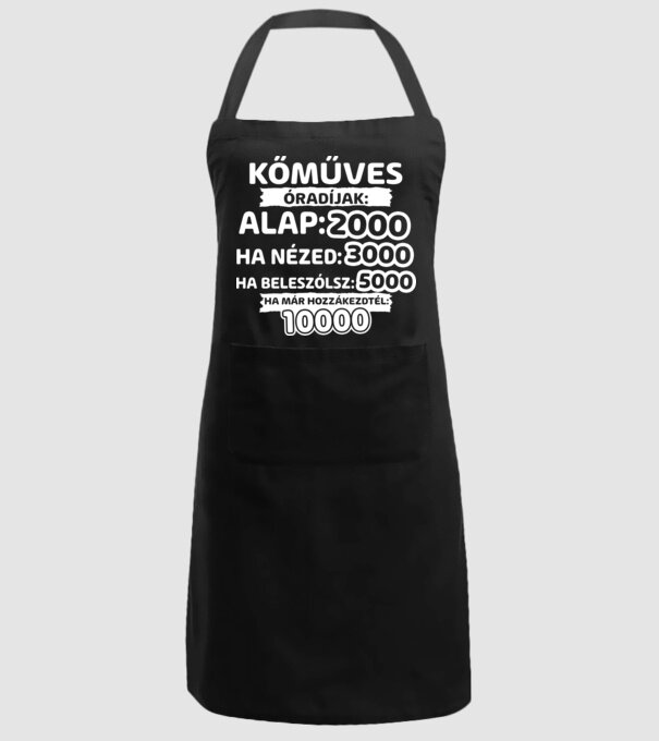  minta fekete pólón