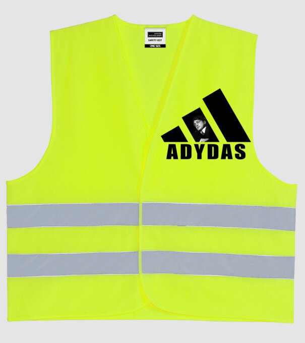  minta neonsárga pólón