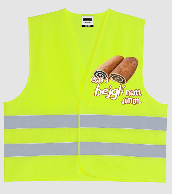  minta neonsárga pólón