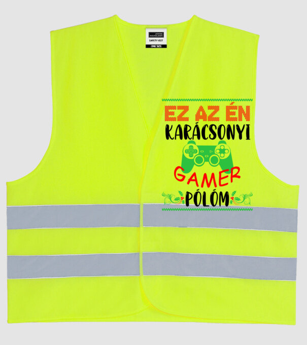  minta neonsárga pólón
